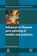 Cover: Advances in Filament Yarn Spinning of Textiles and Polymers - Woodhead Publishing Ltd
