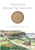 Cover: Organizing Bronze Age Societies - Cambridge University Press