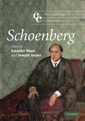 Cover: The Cambridge Companion to Schoenberg - Cambridge University Press