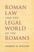 Cover: Roman Law and the Legal World of the Romans - Cambridge University Press