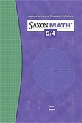 Cover: Saxon Math 5/4 - Saxon Publishers