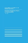 Cover: Geometric Integration Theory on Supermanifolds - Cambridge Scientific Publishers
