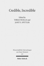 Cover: Credible, Incredible - Mohr Siebeck