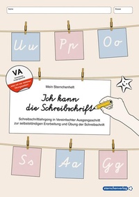 Abbildung von: Ich kann die Schreibschrift - Schreiblehrgang - Vereinfachte Ausgangsschrift - Mit vier weiteren Übungsseiten - sternchenverlag