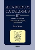 Cover: Acarorum Catalogus III - Pensoft Publishers