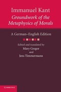 Cover: Immanuel Kant: Groundwork of the Metaphysics of Morals - Cambridge University Press