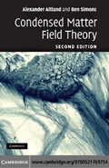 Cover: Condensed Matter Field Theory - Cambridge University Press