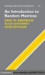 Cover: An Introduction to Random Matrices - Cambridge University Press