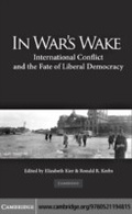 Cover: In War's Wake - Cambridge University Press