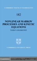 Cover: Nonlinear Markov Processes and Kinetic Equations - Cambridge University Press