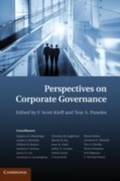 Cover: Perspectives on Corporate Governance - Cambridge University Press