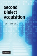 Cover: Second Dialect Acquisition - Cambridge University Press