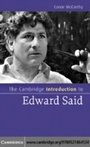 Cover: The Cambridge Introduction to Edward Said - Cambridge University Press