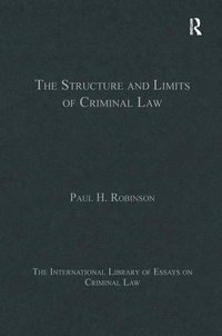Enlarge image Cover: The Structure and Limits of Criminal Law - Routledge