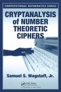 Cover: Cryptanalysis of Number Theoretic Ciphers - Chapman & Hall/CRC
