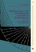 Cover: Mathematics for the General Course in Engineering - Elsevier