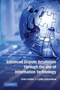 Abbildung von: Enhanced Dispute Resolution Through the Use of Information Technology - Cambridge University Press