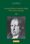 Cover: Georg Wilhelm Friedrich Hegel: The Science of Logic - Cambridge University Press