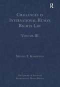 Cover: Challenges in International Human Rights Law - Routledge