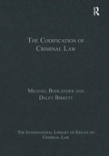 Cover: The Codification of Criminal Law - Routledge