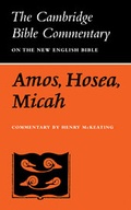 Cover: The Books of Amos, Hosea, Micah - Cambridge University Press