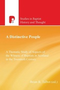 Cover: A Distinctive People - Paternoster Press