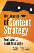 Cover: The Language of Content Strategy - XML Press