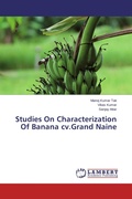 Cover: Studies on Characterization of Banana CV.Grand Naine - LAP Lambert Academic Publishing
