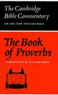 Enlarge image Cover: The Book of Proverbs - Cambridge University Press
