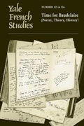 Cover: Yale French Studies, Number 125/126 - Yale University Press