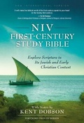 Cover: NIV, First-Century Study Bible, Hardcover, Teal - Zondervan