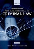 Cover: Smith and Hogan's Text, Cases, and Materials on Criminal Law - Oxford University Press