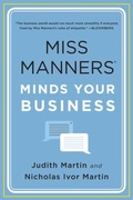 Cover: Miss Manners Minds Your Business - WW Norton & Co