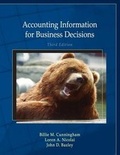 Cover: Acp Accounting Information for Business Decisions - Thomson Brooks/Cole