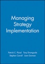 Cover: Managing Strategy Implementation - Wiley