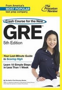 Enlarge image Cover: Crash Course For The Gre, 5Th Edition - Princeton Review Publishing Corporation