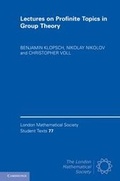 Cover: Lectures on Profinite Topics in Group Theory - Cambridge University Press