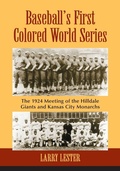 Cover: Baseball's First Colored World Series - McFarland & Co Inc