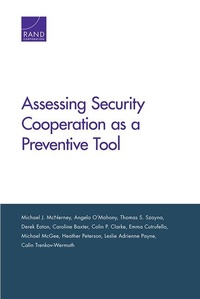 Enlarge image Cover: Assessing Security Cooperation as a Preventive Tool - RAND