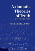 Cover: Axiomatic Theories of Truth - Cambridge University Press