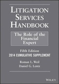 Cover: Litigation Services Handbook, 2014 Cumulative Supplement - Wiley