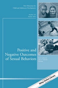 Enlarge image Cover: Positive and Negative Outcomes of Sexual Behaviors - Wiley