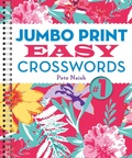 Cover: Jumbo Print Easy Crosswords #1 - Sterling