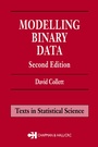 Cover: Modelling Binary Data - Chapman & Hall/CRC