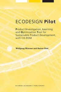 Enlarge image Cover: ECODESIGN Pilot - Kluwer Academic Publishers
