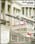 Cover: Administrative Law and Politics - CQ Press