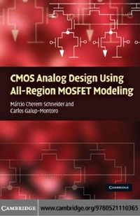 Enlarge image Cover: CMOS Analog Design Using All-Region MOSFET Modeling - Cambridge University Press