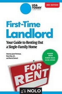Enlarge image Cover: First-Time Landlord - NOLO