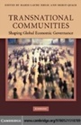 Cover: Transnational Communities - Cambridge University Press