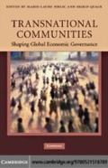 Cover: Transnational Communities - Cambridge University Press
